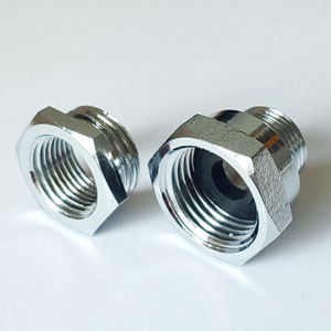 Adapter Wasseranschluss 3/8" auf 1-2" (Zoll)