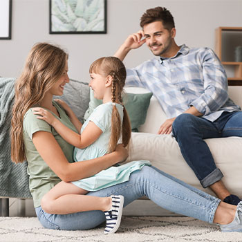 Luftfilter Familie Zuhause