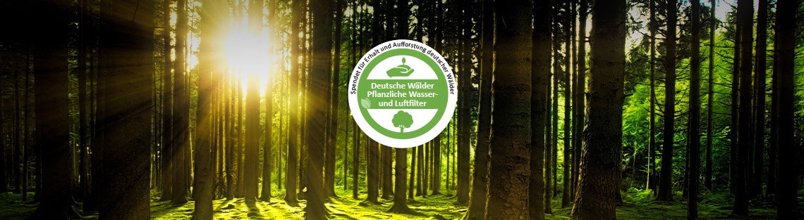 Spende für Natur und Wälder