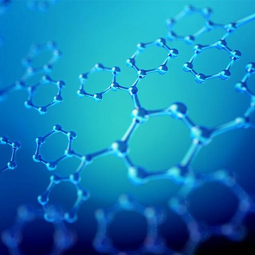 Hexagonales Wasser Struktur