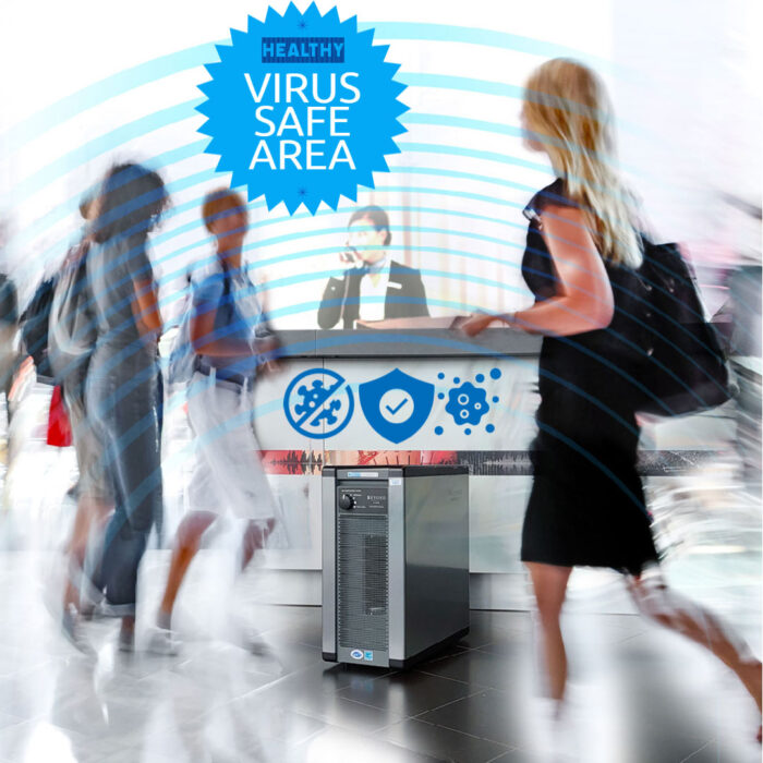 Luftreiniger ActivePure® Beyond im Foyer