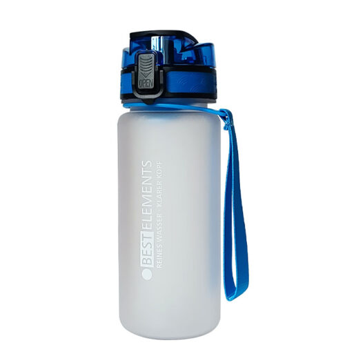 Trinkflasche 560ml transparent mit BestElements Brand