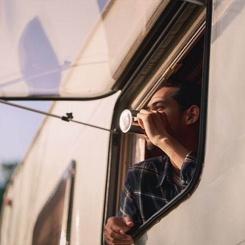 Wohnmobil gefiltertes Wasser trinken