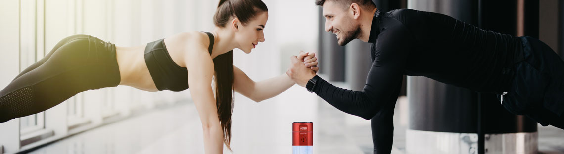 Workout Training mit H2Master Wasserstoffbooster